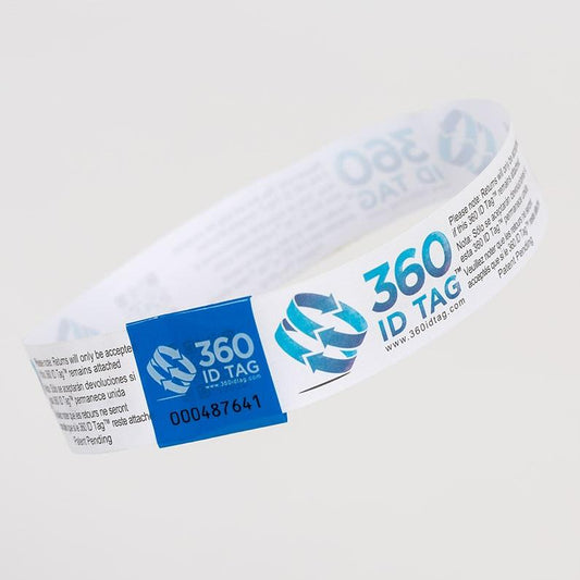 E-commerce return security tag with tamper-evident security seals VOID. Prevent return fraud like wardrobing, wear and return, counterfeit product switches and tag switches. Add return tag to clothing, shoes, accessories to stop fraudulent returns. 360 ID Tag.