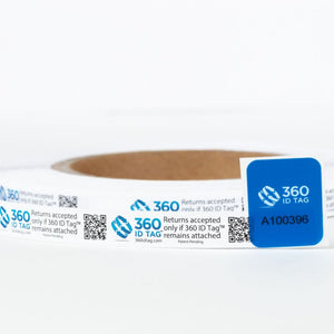 Void Tamper-Evident Security Seals 100 | 10mm - 360 ID Tag